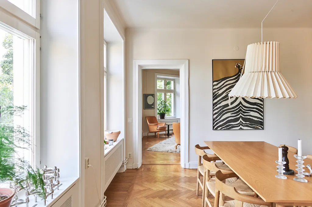Salle à manger - 3-Bedroom Apartment with Park View in Södermalm