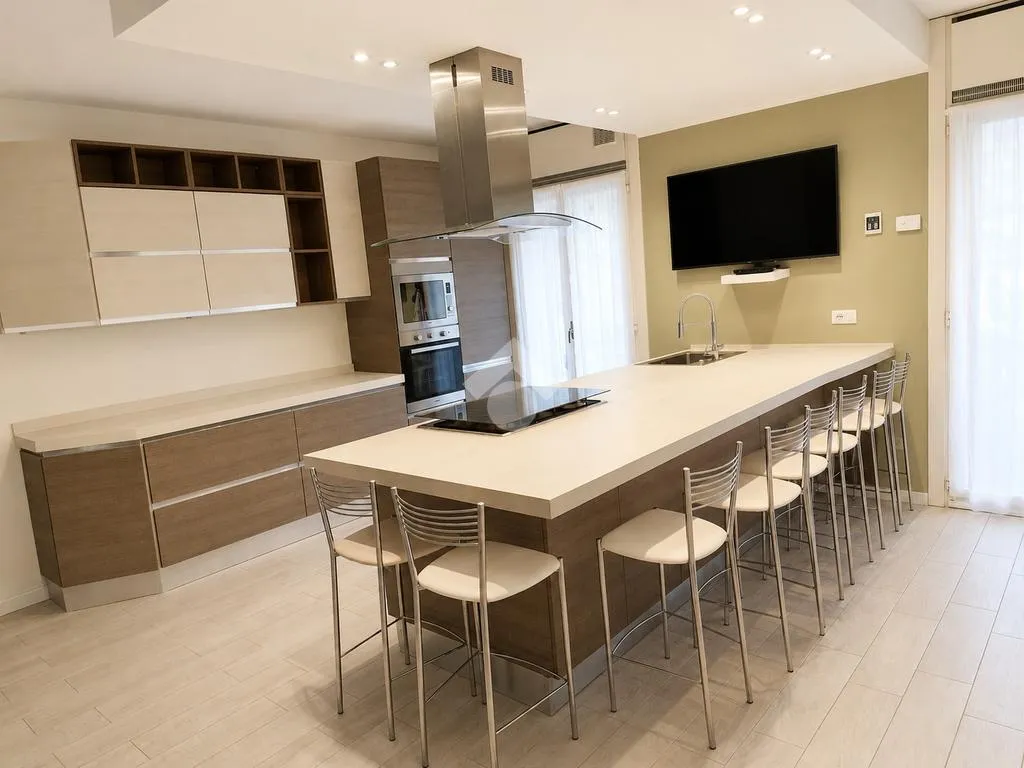 Cucina - Appartamento con loggia e affaccio sul verde a Basiglio