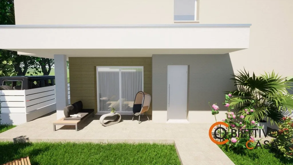 Modern Villa with Private Garden in Massanzago