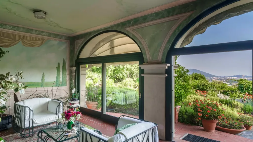 Terrass - Villa with Private Park in Collebeato