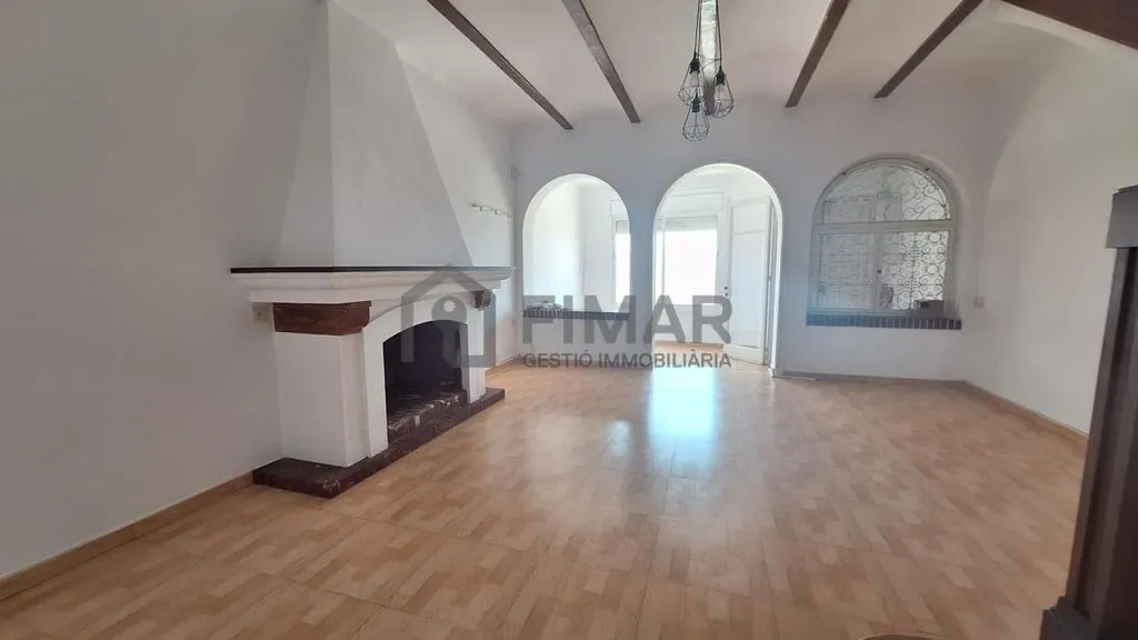 Salón - Villa con vistas al mar en Premià de Mar