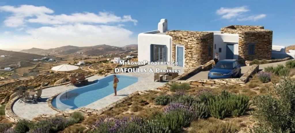 Bassein - Villa with Pool in Panormos
