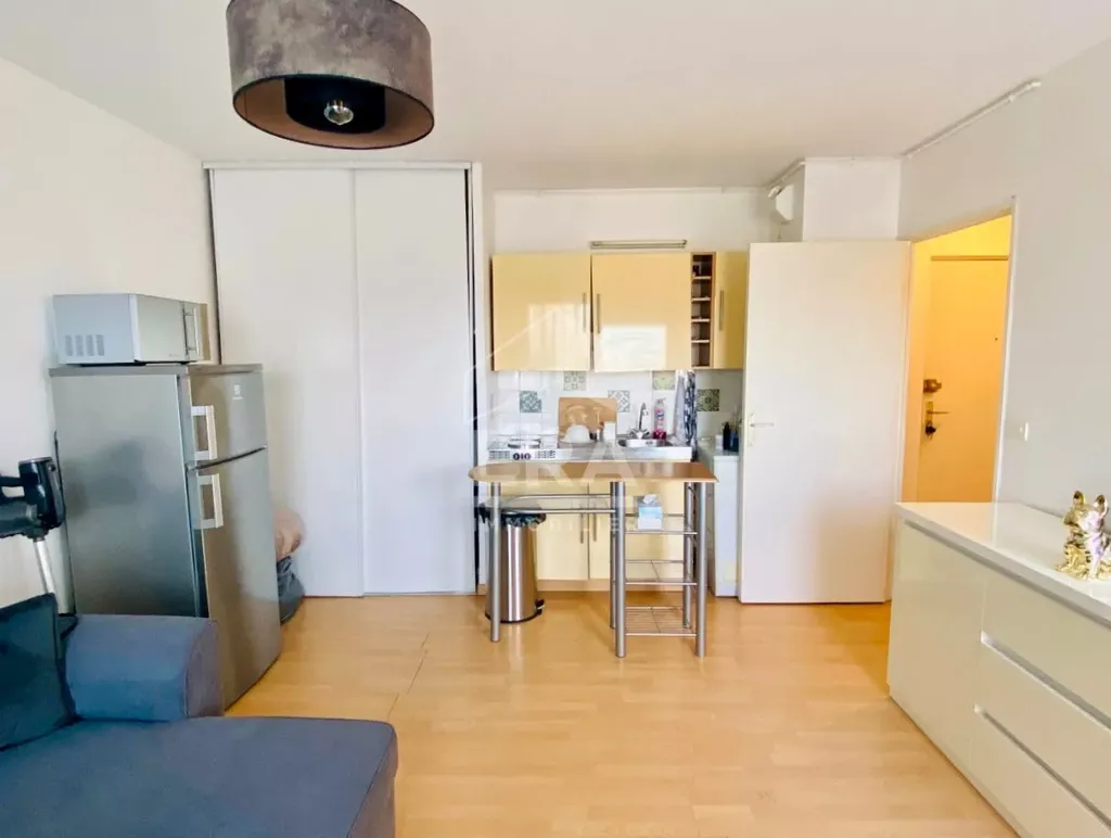 Köök - Studio with Balcony on Nice's Corniche Fleurie