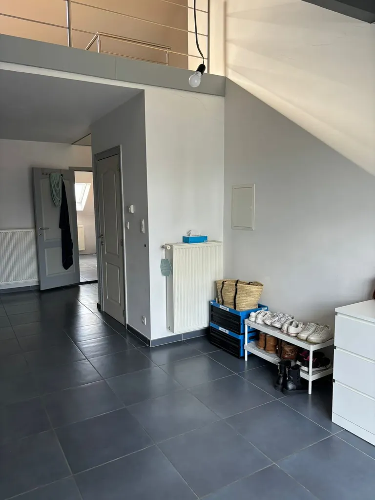 Buanderie - Appartement Duplex avec Jardin Commun à Proximité de Mons