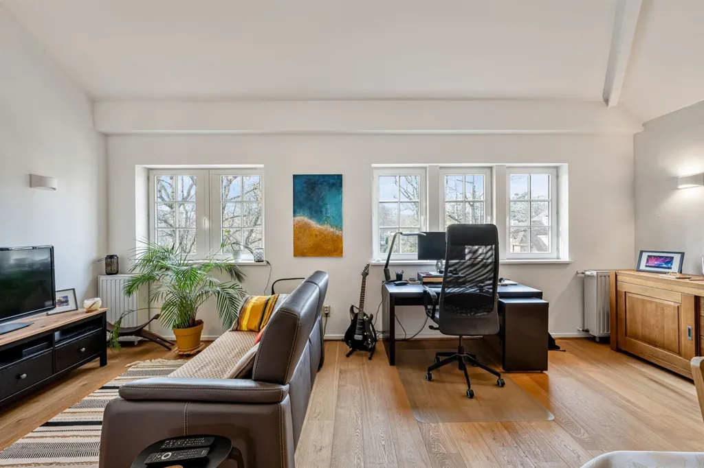 Wohnzimmer - Duplex Apartment with Central Living in Ukkel