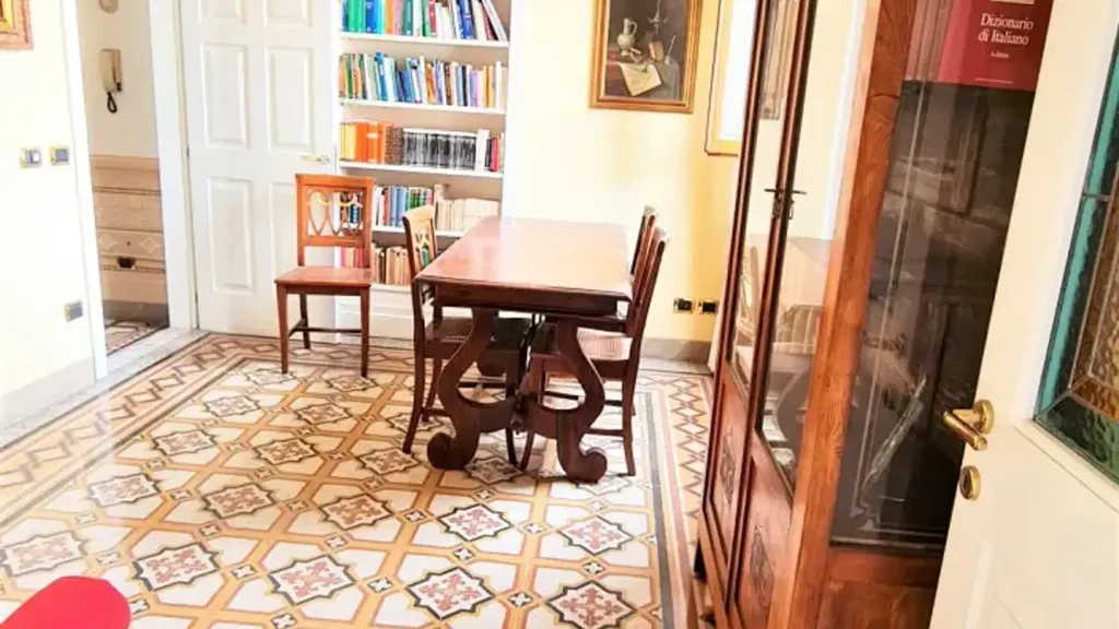 Söögituba - Restored Liberty-Style Semi-Detached Villa in Montevarchi