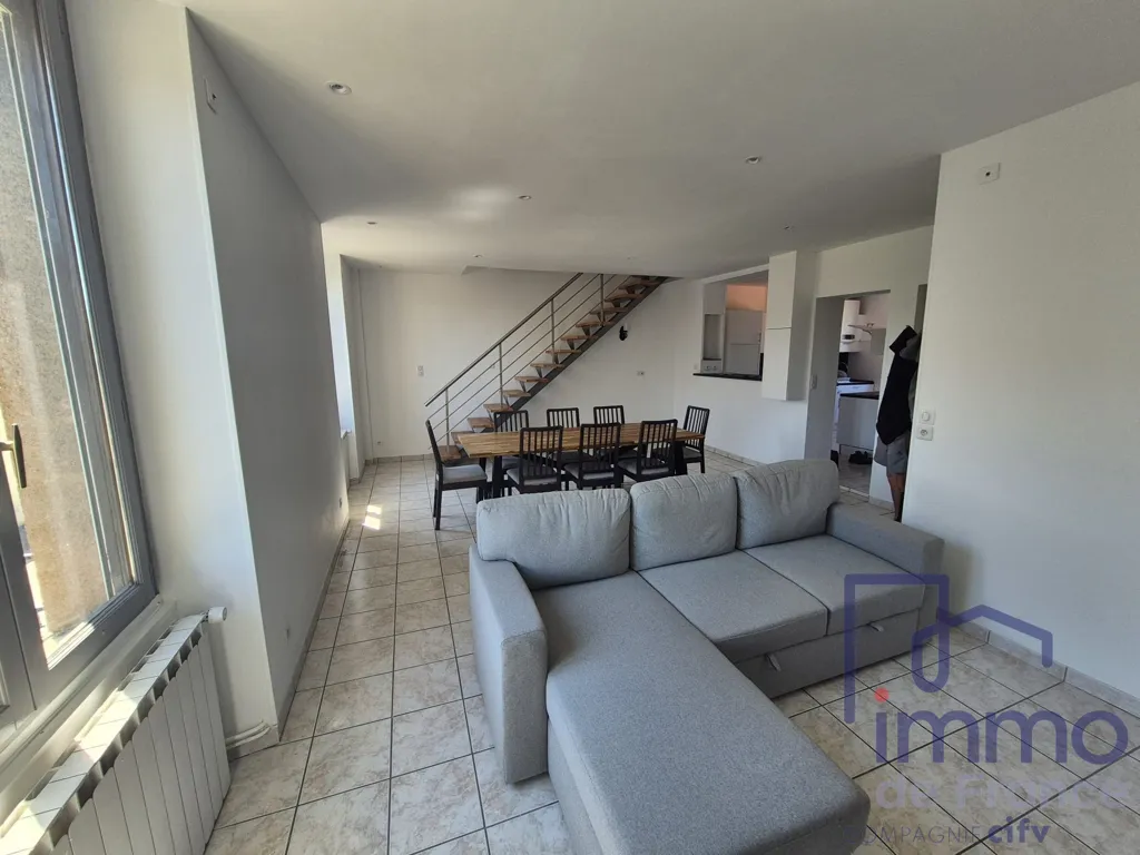 Soggiorno - Duplex Flat with Garage in L'Horme