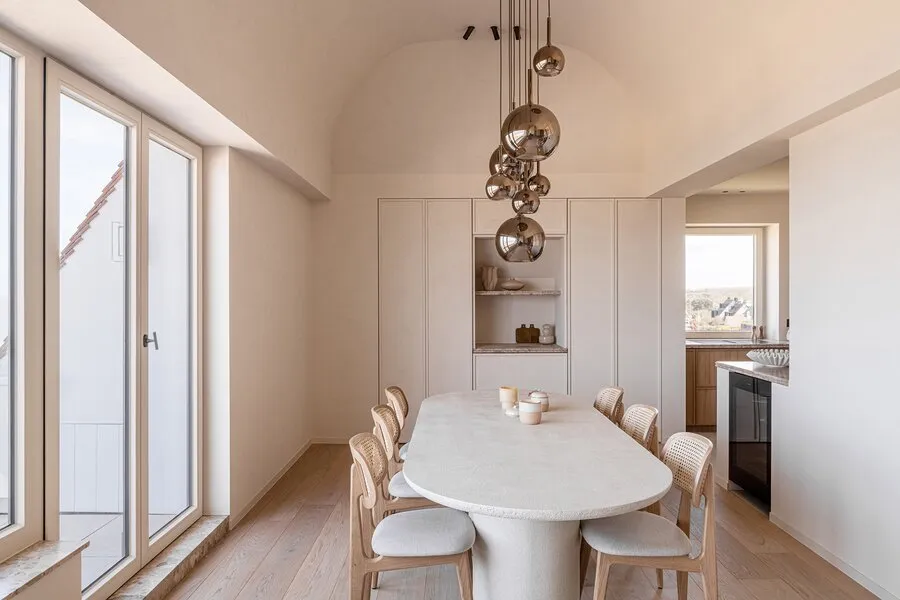 Sala da pranzo - Apartment with Sea View in Zoute