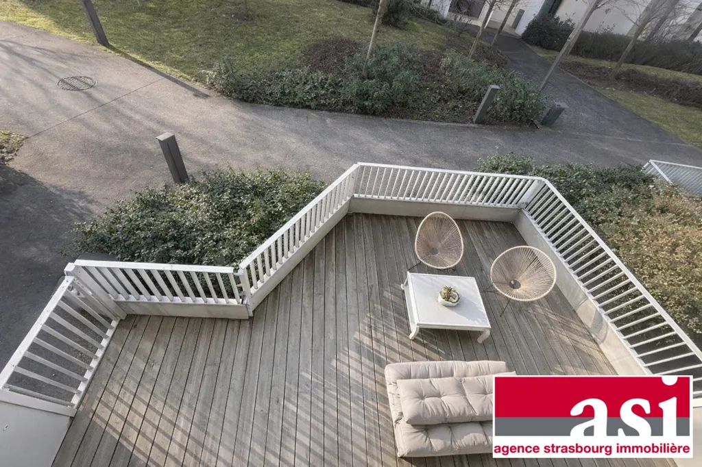 Terrasse - Appartement avec Terrasse à Cronenbourg