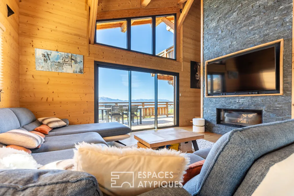 Séjour - Chalet de Prestige avec Vue Montagne à Font-Romeu-Odeillo-Via