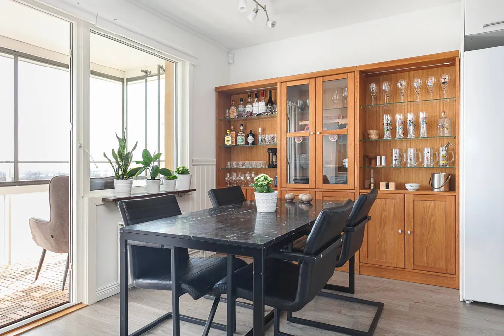 Salle à manger - Apartment with Balcony in Skåne