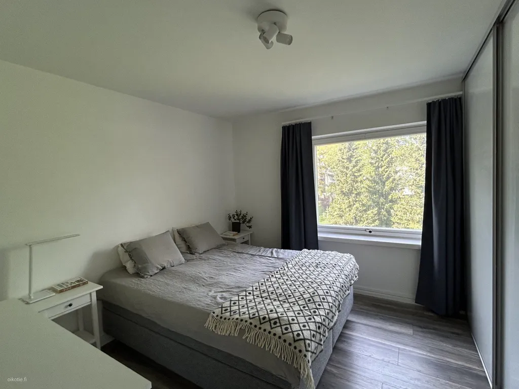 Bedrooms - Renovated Apartment with Balcony in Tapiola