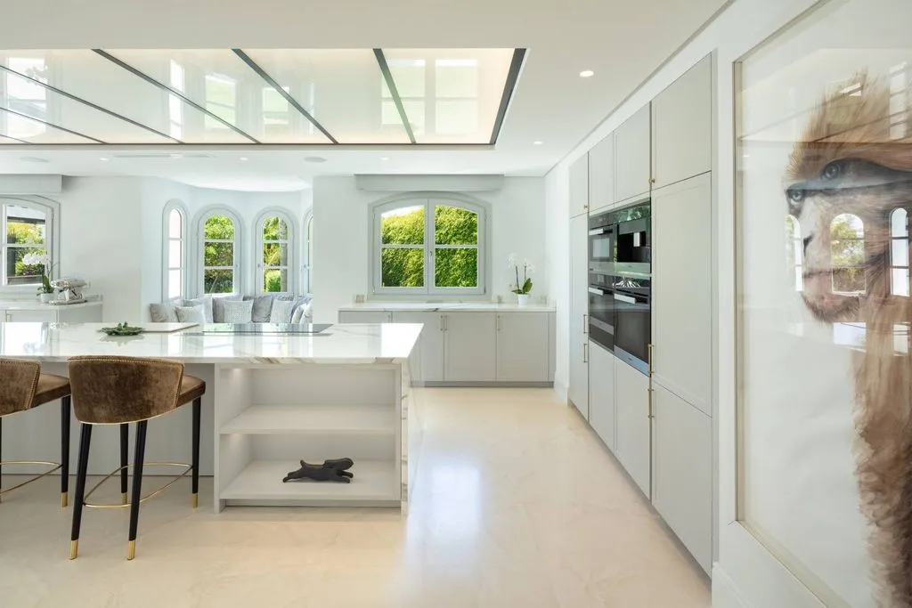 Köök - Luxury Villa with Golf Course View in Marbella