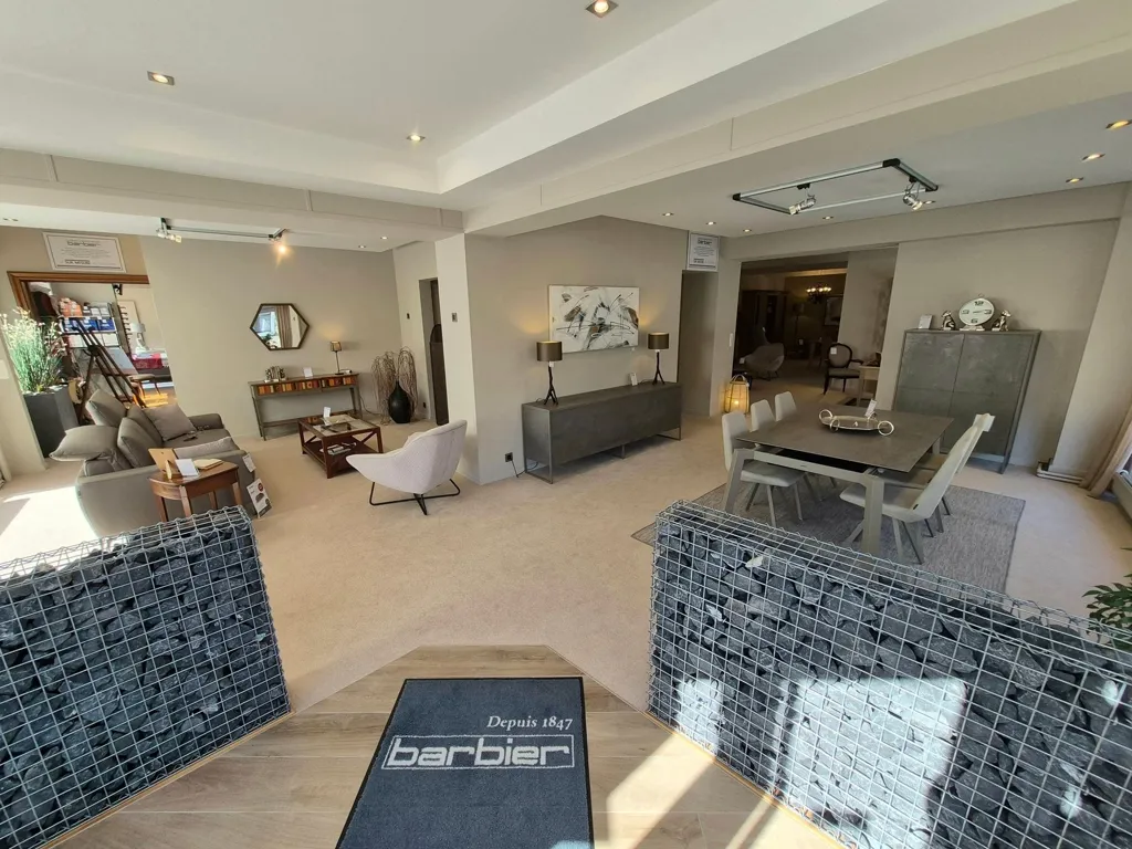 Living Room - Commercial Property with Loft in Mettet