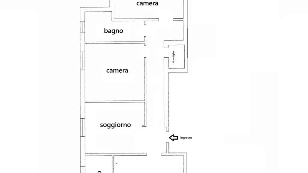 Plan - Apartment with Balcony in Fucecchio