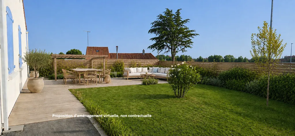 Garden - Charming House with Garden in Le Fenouiller