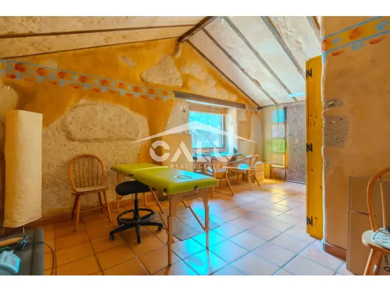 Söögituba - Rustic Chalet with Sea Views in Granadilla de Abona