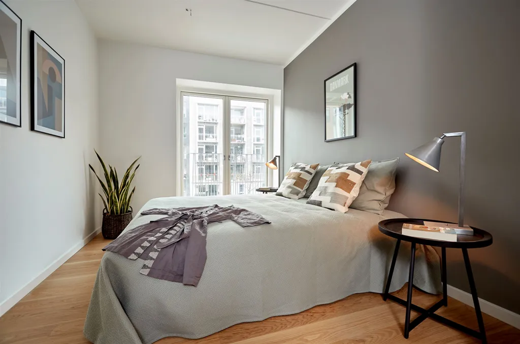 Camere da letto - 2-Bedroom Flat with Waterfront in Copenhagen SV