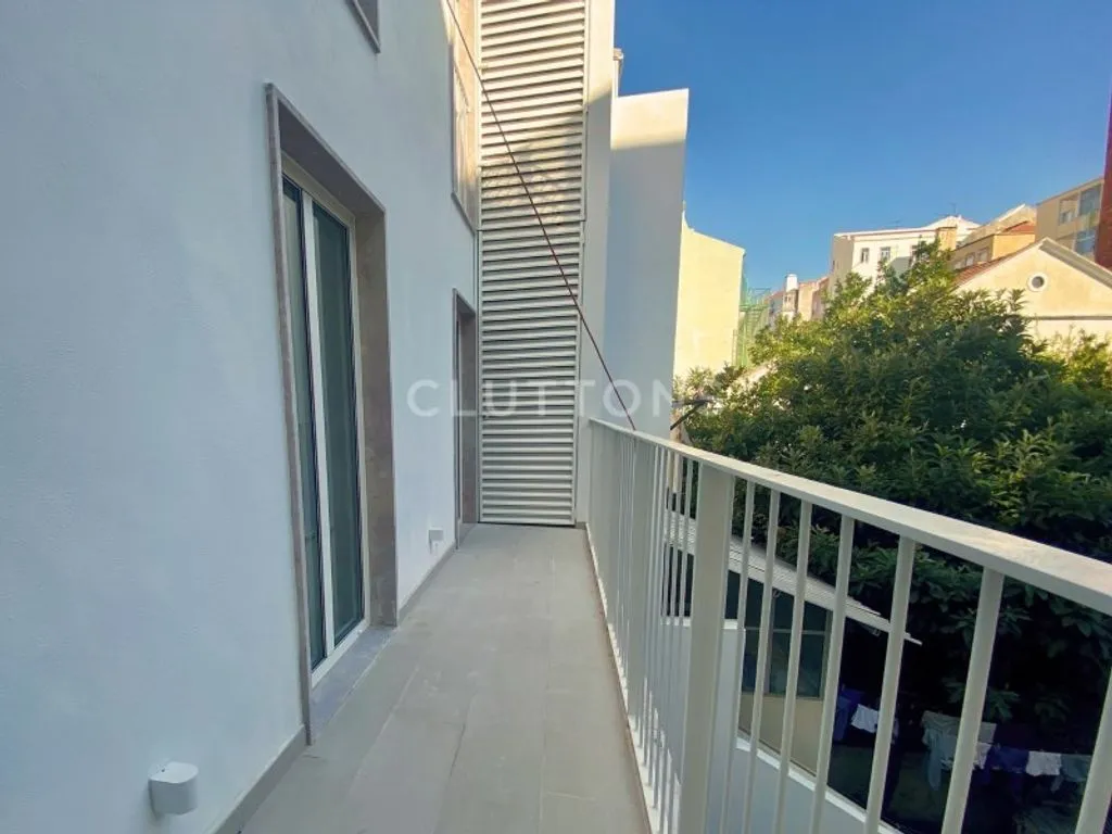 Balcon - Luxury Apartment with Terrace in Lisbon