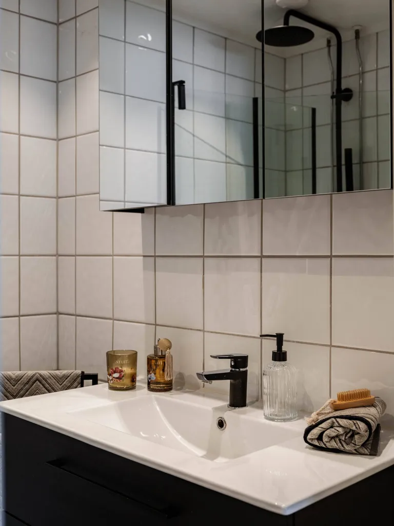 Salles de bain - Appartement 2 pièces à Oslo