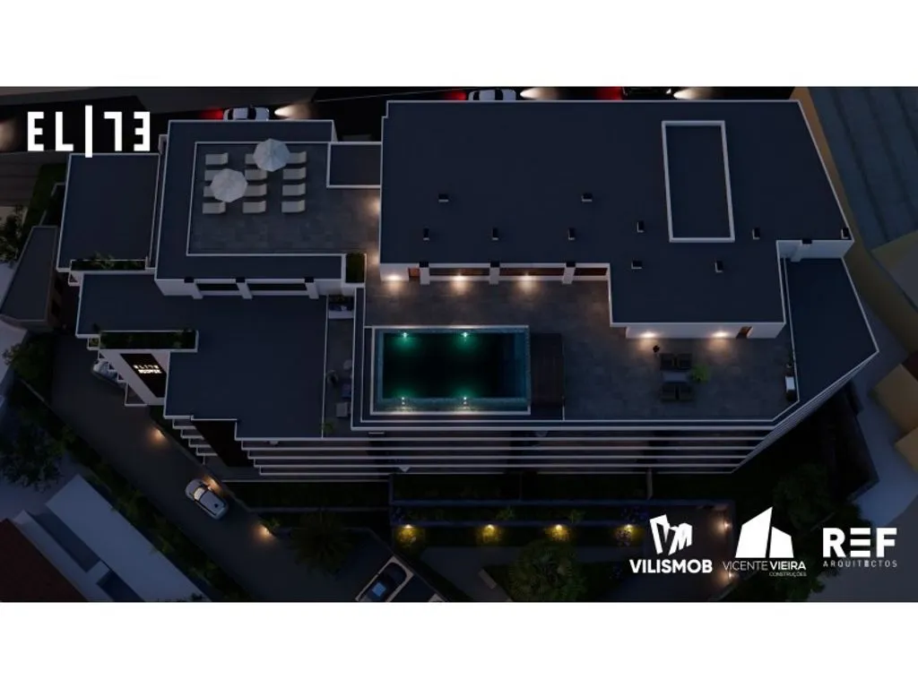 Vue aérienne - Luxury Flat with Rooftop Pool in Igreja