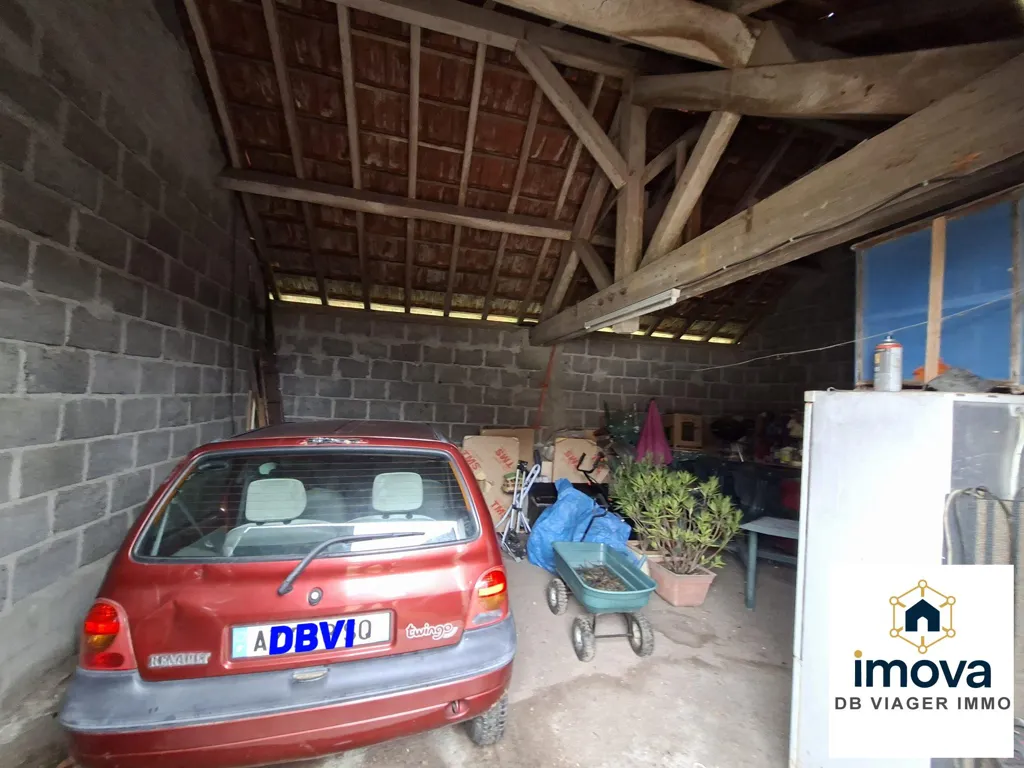 Garage - Longère en Pierre avec Grange à Rongères