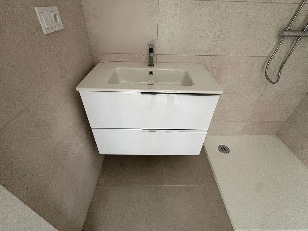 Salles de bain - New Flat with Pool and Terrace in Los Álamos