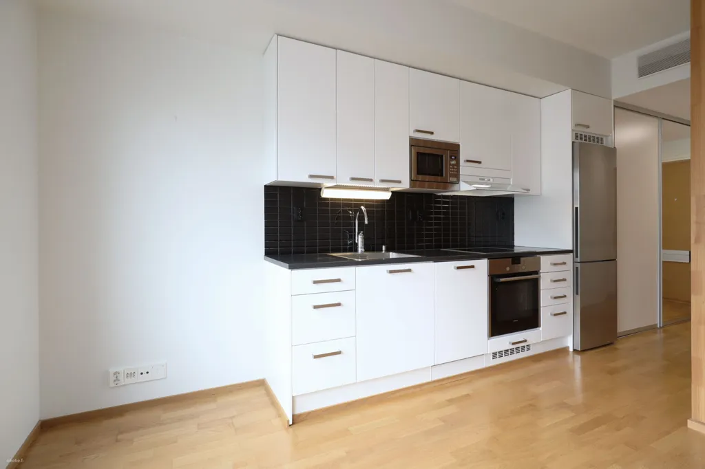 Köök - Modern Flat with Balcony in Turku Centre