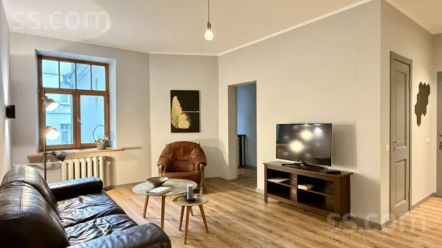 Soggiorno - 2-Bedroom Flat with Garden in Riga Centre