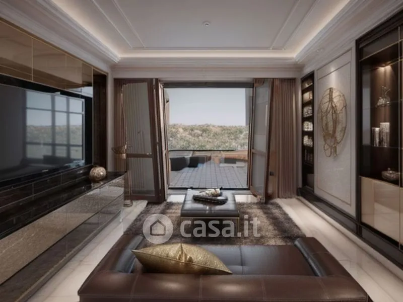 Living Room - Penthouse with Panoramic View in Calcinaia
