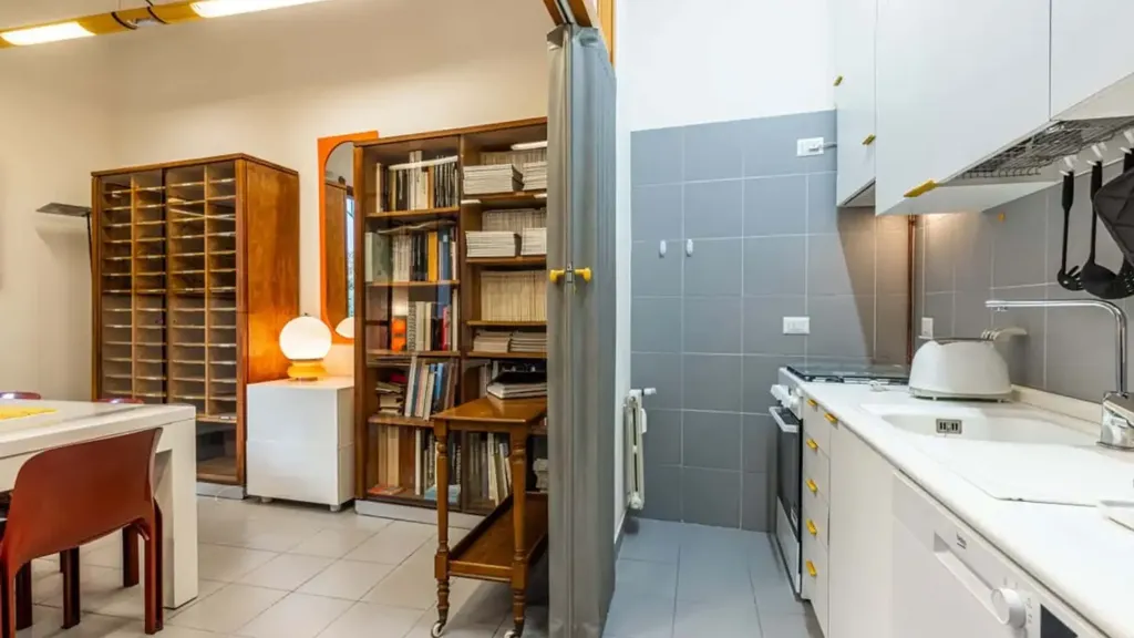 Köök - Studio Apartment with Balcony in Milan