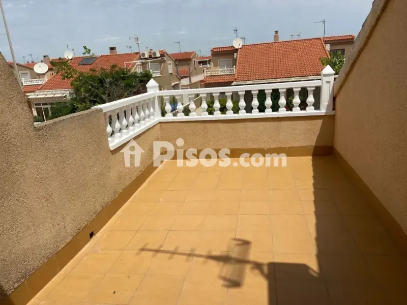 Terrace - Duplex Adosada with Sea View in La Horadada