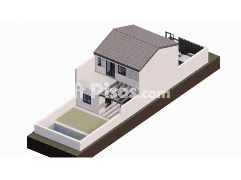 Planimetria - New Adosada with Pool in Navalcarnero