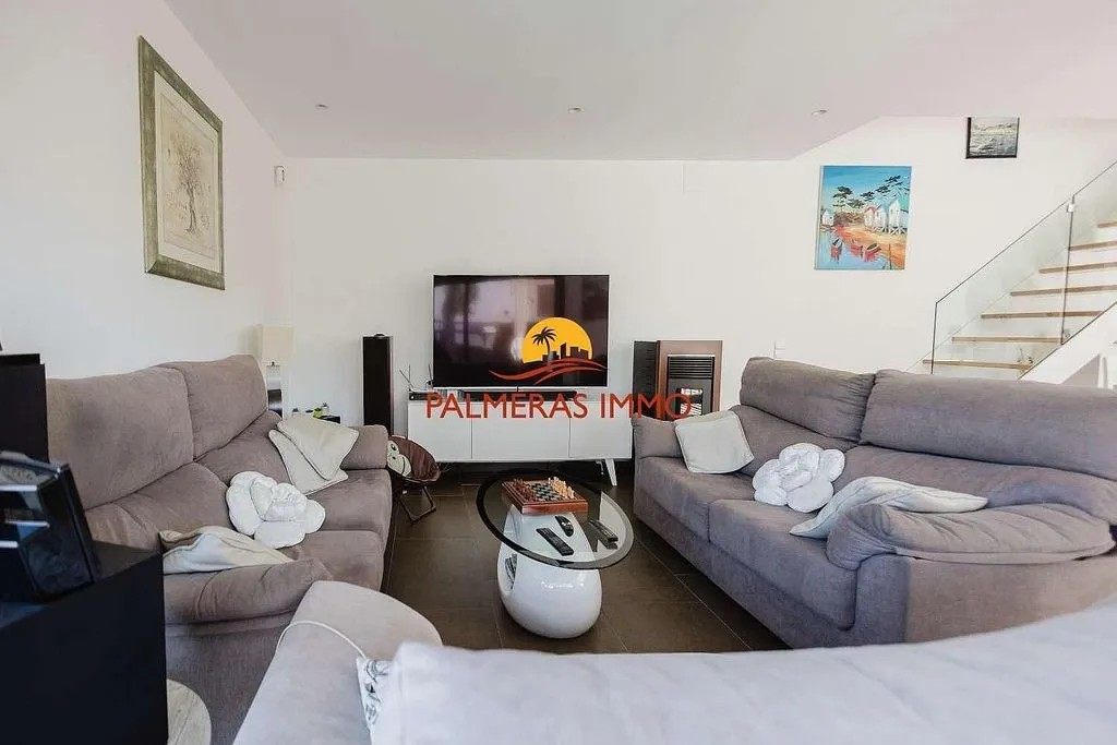 Séjour - Chalet with Pool and Terrace in Les Tres Cales