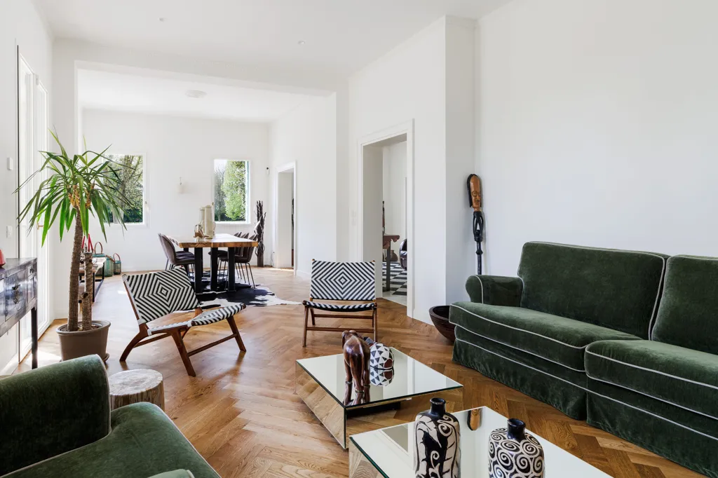 Séjour - Liberty-Style Residence with Private Park in Zero Branco