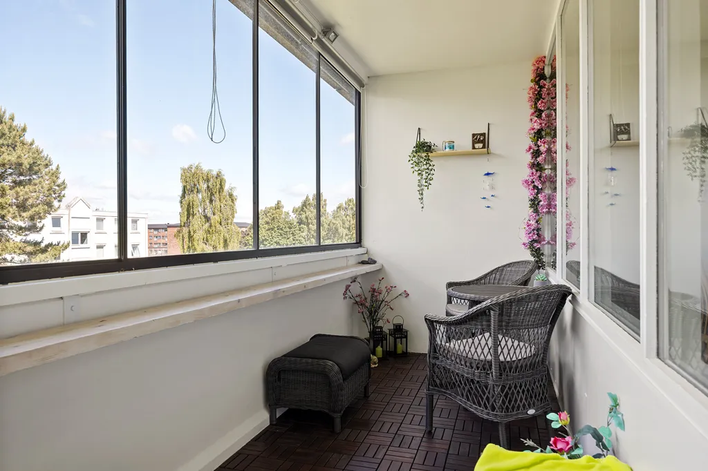 Balcone - Apartment with Balcony in Roskilde