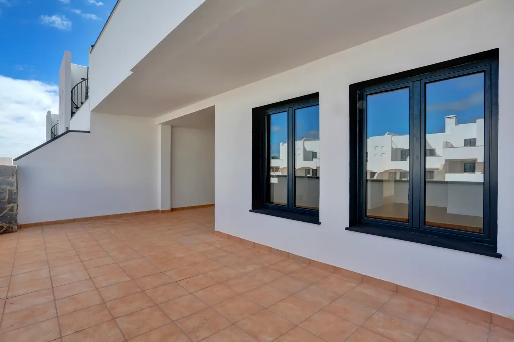 Terrasse - Maison 2 chambres à Oliva (La)