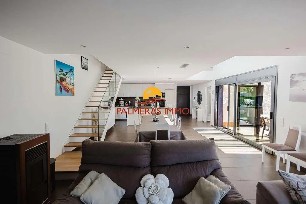 Séjour - Chalet with Pool and Terrace in Les Tres Cales