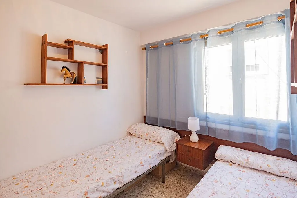 Bedrooms - Ample Terrace Apartment in Oliva Playa
