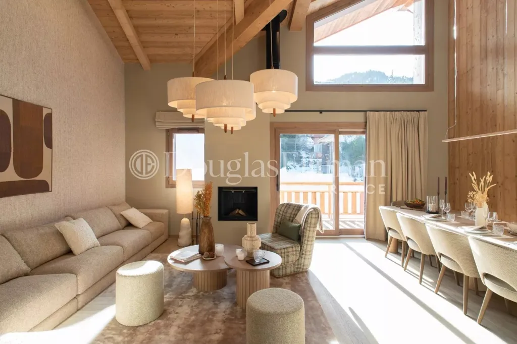 Elutuba - Duplex Chalet with Mountain View in Courchevel