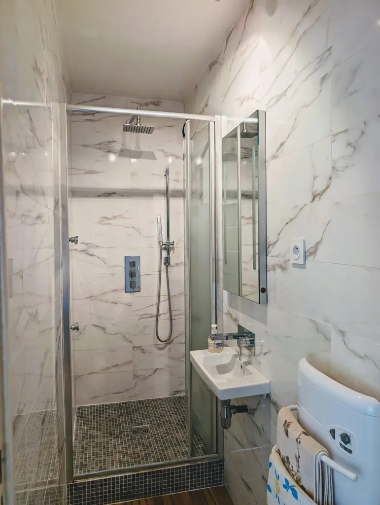 Salles de bain - Appartement T4 avec Vue Panoramique au Dernier Étage à Saint-Étienne