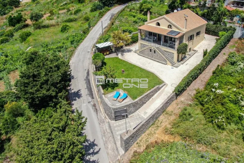 Vue aérienne - Duplex Villa with Sea View in Lefkimmi