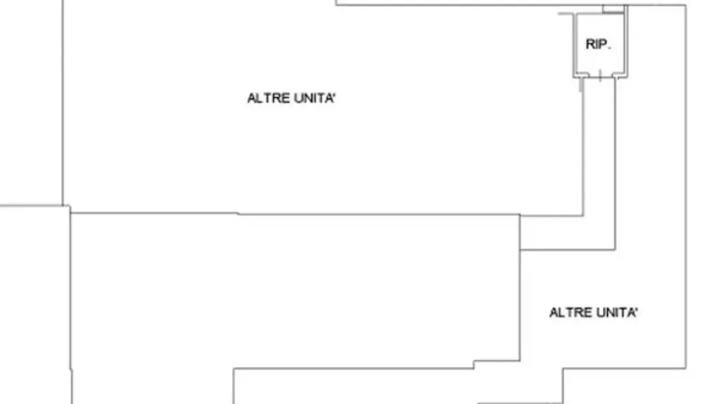 Plan - Modern Apartment with Garden in Treviso
