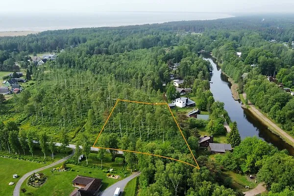 Vista aerea - Land Plot with Road Access in Mändjala, Saaremaa
