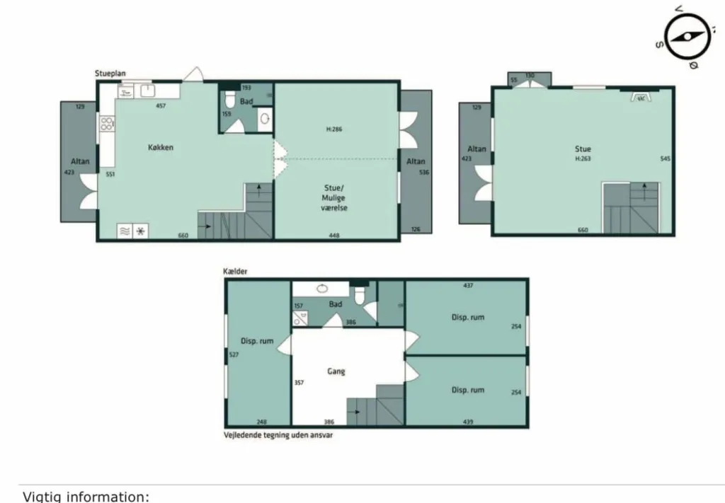Plan - Exclusive Townhouse in Frederiksberg C