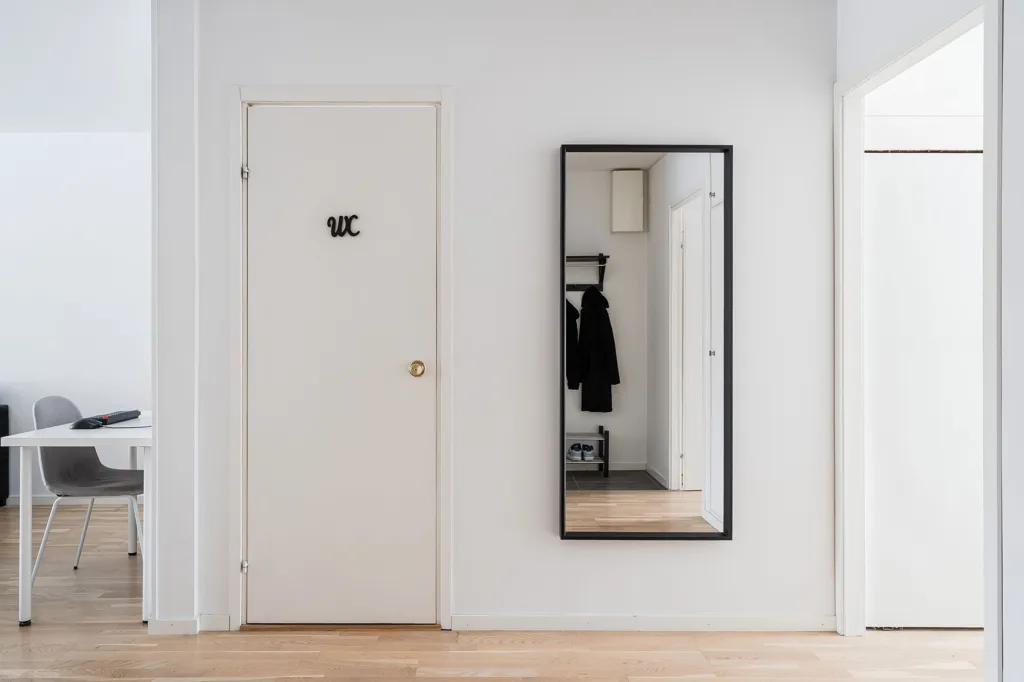 Flur - Charming Two-Bedroom Flat with West-Facing Balcony in Skellefteå