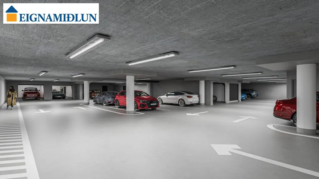 Garage - Apartment with Balcony in Reykjavik
