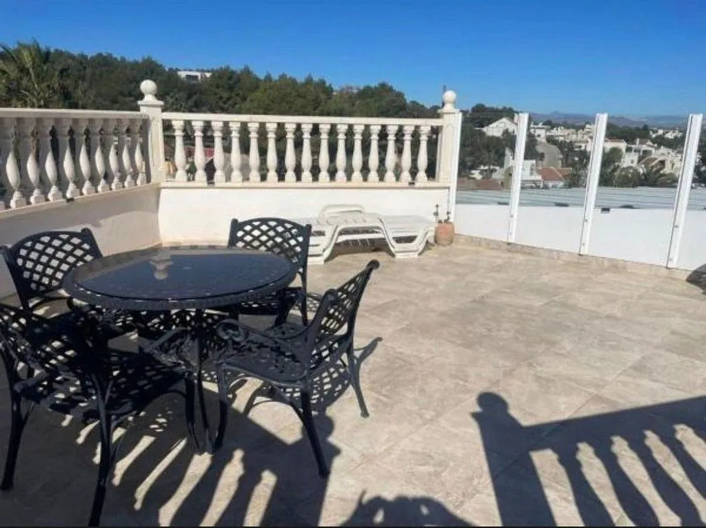 Terrasse - Apartment with Pool in San Miguel de Salinas