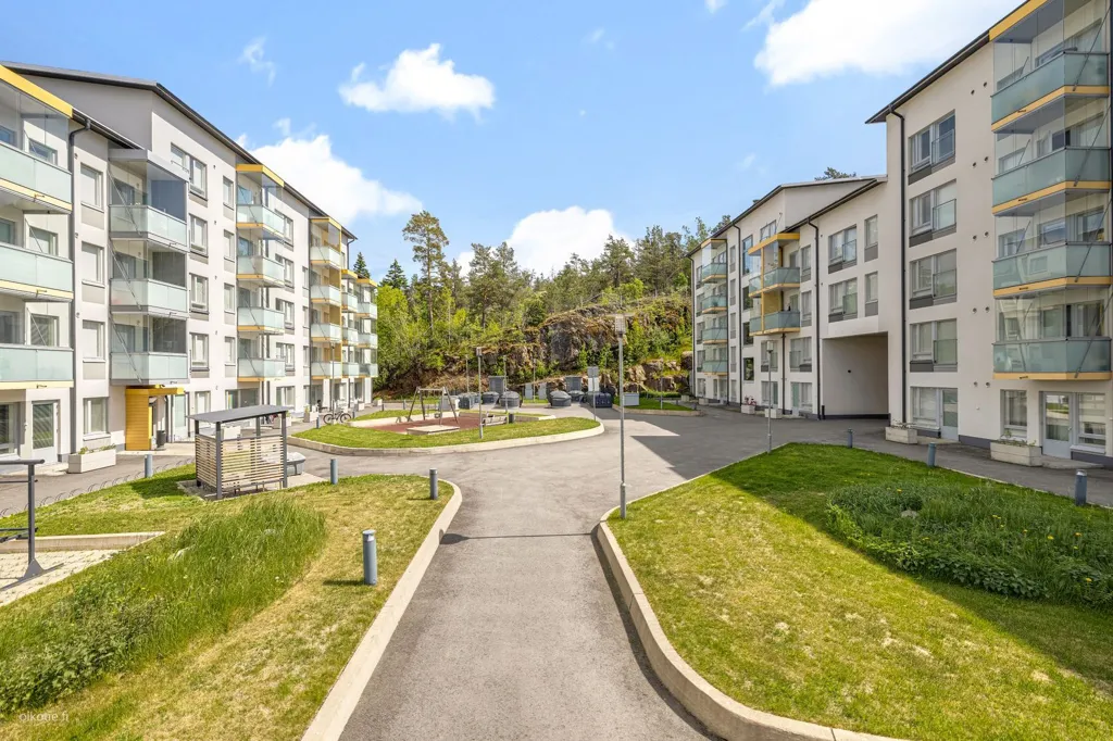 Extérieur - Modern Studio with Balcony in Turku's Pääskyvuori
