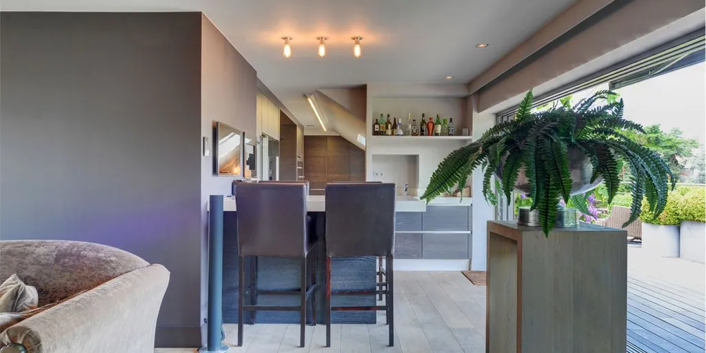 Séjour - Penthouse avec terrasse spacieuse à Heist-op-den-Berg